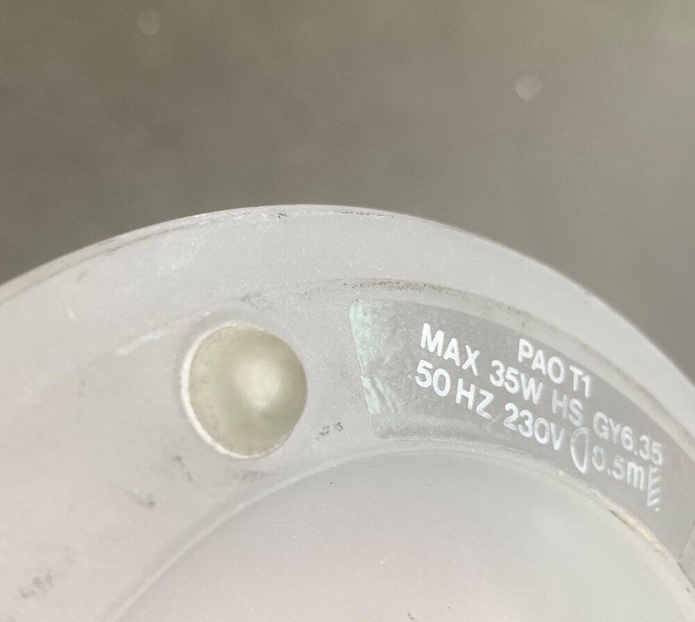 Postmodern Italian table lamp PAO T1 by Matteo Thun for Arteluce, 1990s.