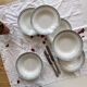 6 deep plates Saint Amand