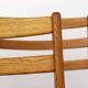4 Vintage Swedish Oak Chairs | Alb Johansson & Söner | 1960s | One Repaired
