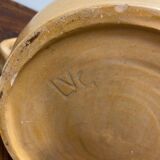 Old stoneware pitcher