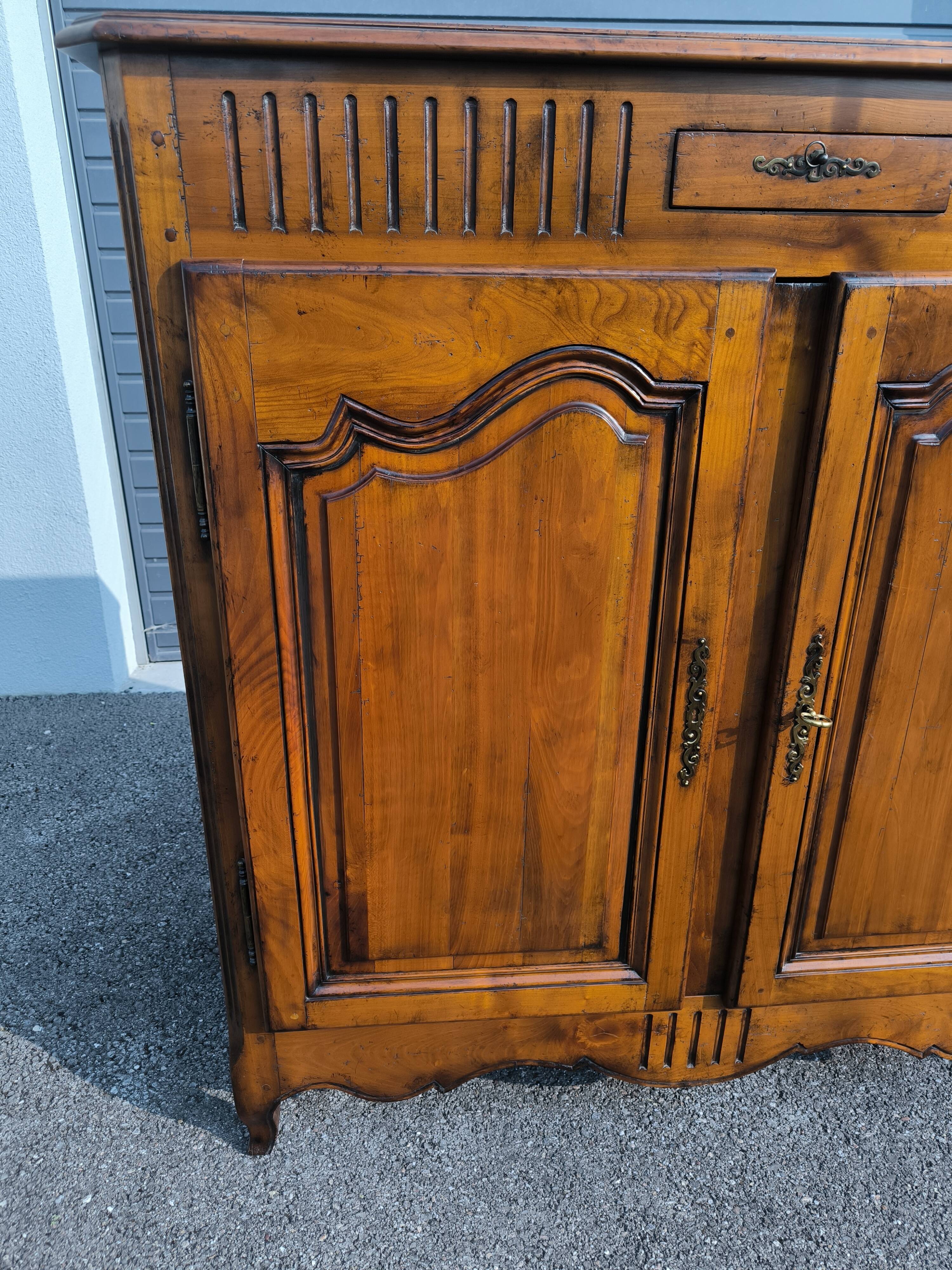 Louis XV style tall buffet