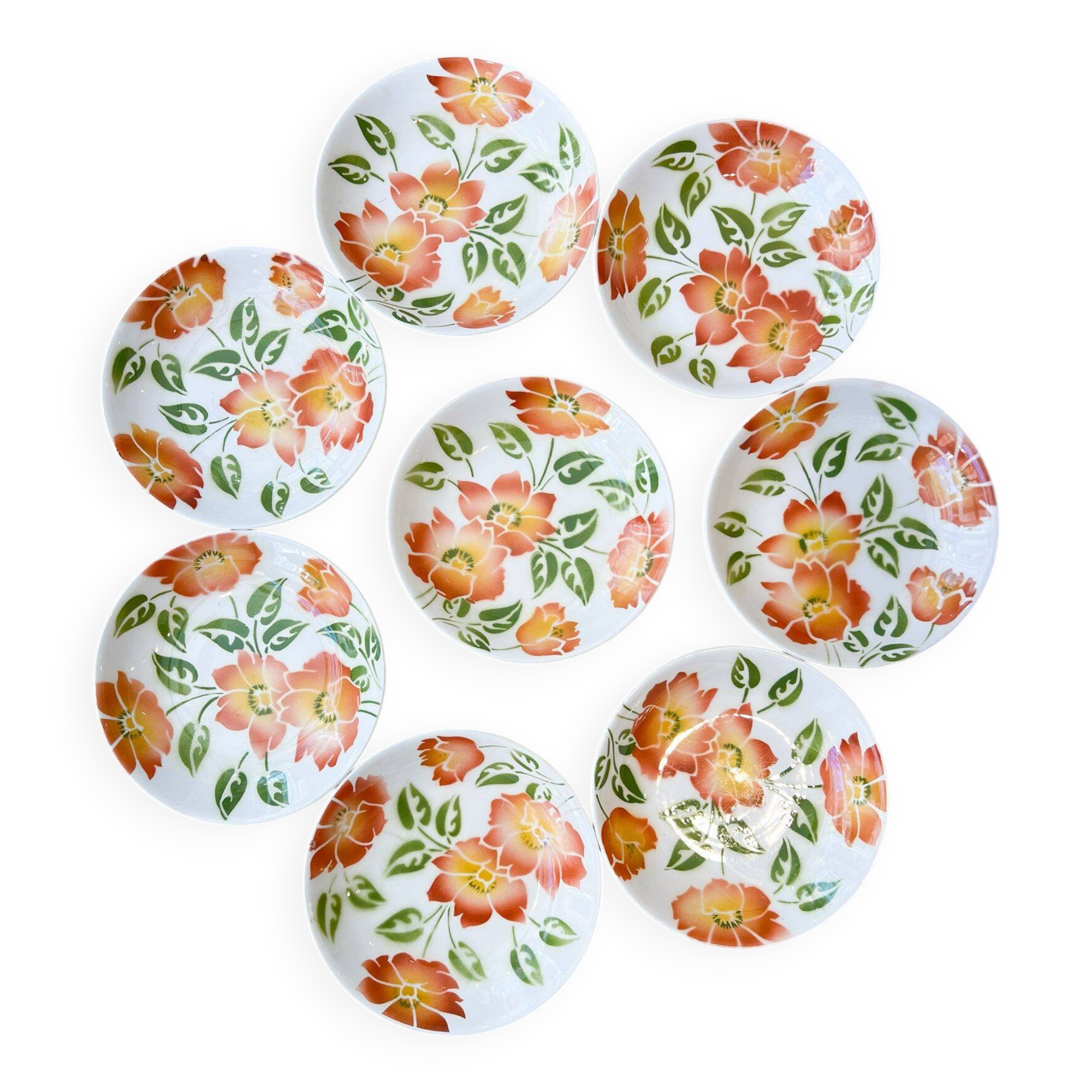 8 deep plates Moulin des Loups