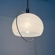Swiss pendant lamp from the space age of the mid-century by Temde, 1960s