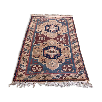 Tapis d'orient en laine fait main - 1m92x1m03