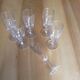 6 champagne glasses