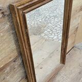 Burmese teak mirror