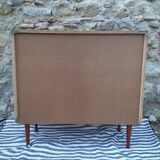Scandinavian chest of drawers in formica year 50