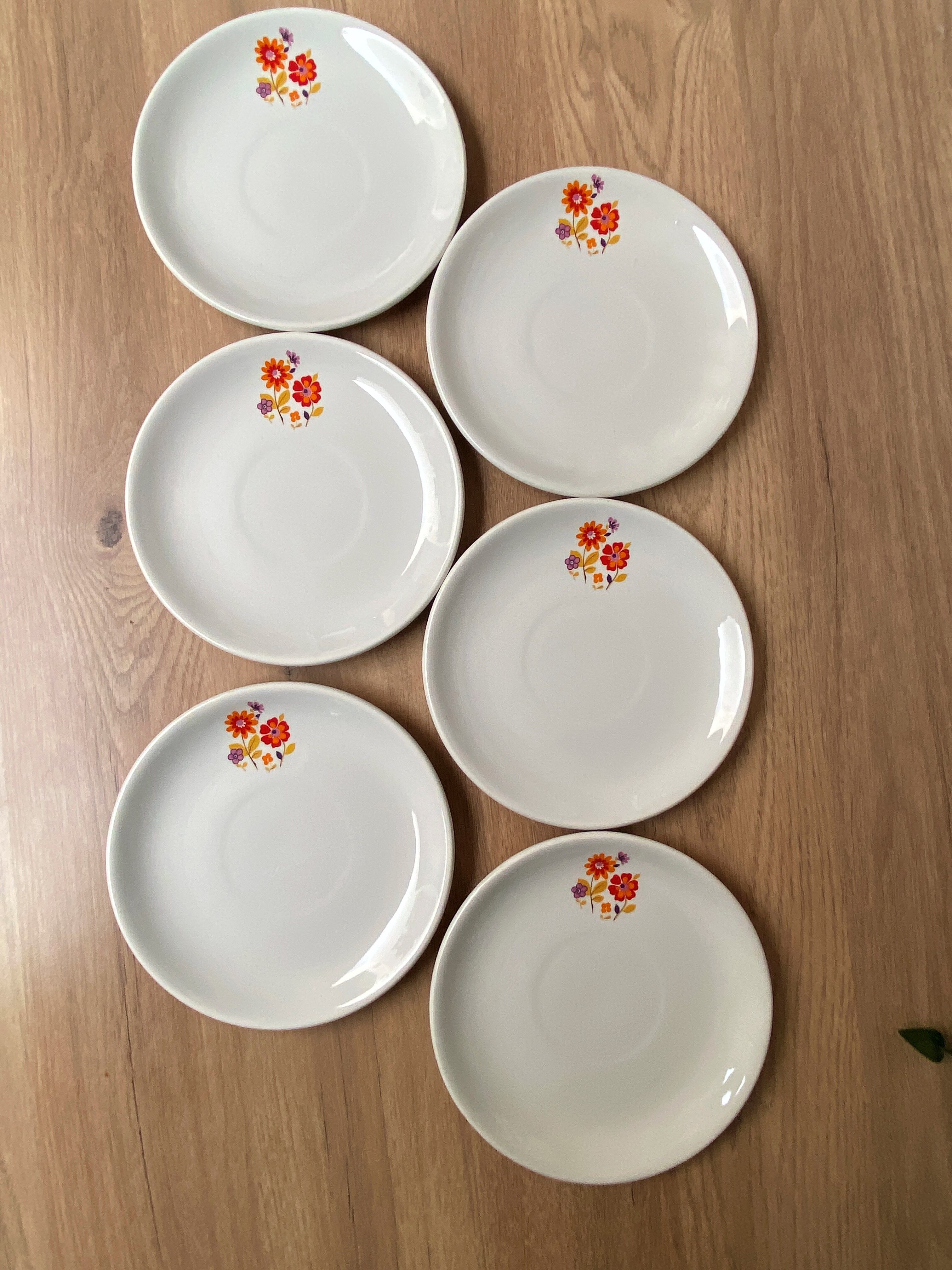 Set de 6 assiettes à dessert Moulin des Loups