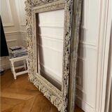 VERY LARGE FRAME 84*107 MONTPARNASSE SCULPTS PATINA - painting 61.5*85cm - 18kg