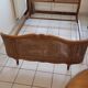 Wooden bed bumper
