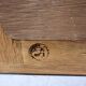 Oak Mirror by Oisterwijk, 1990s, Vintage
