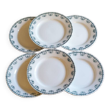 6 St Amand plates