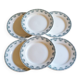 6 St Amand plates