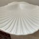 Large enameled ceramic shell pocket 35cm