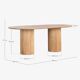 Oval dining table Vienna 200 x 100 mango wood