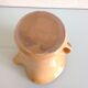 Pitcher in glazed ochre ceramic 50/60 years