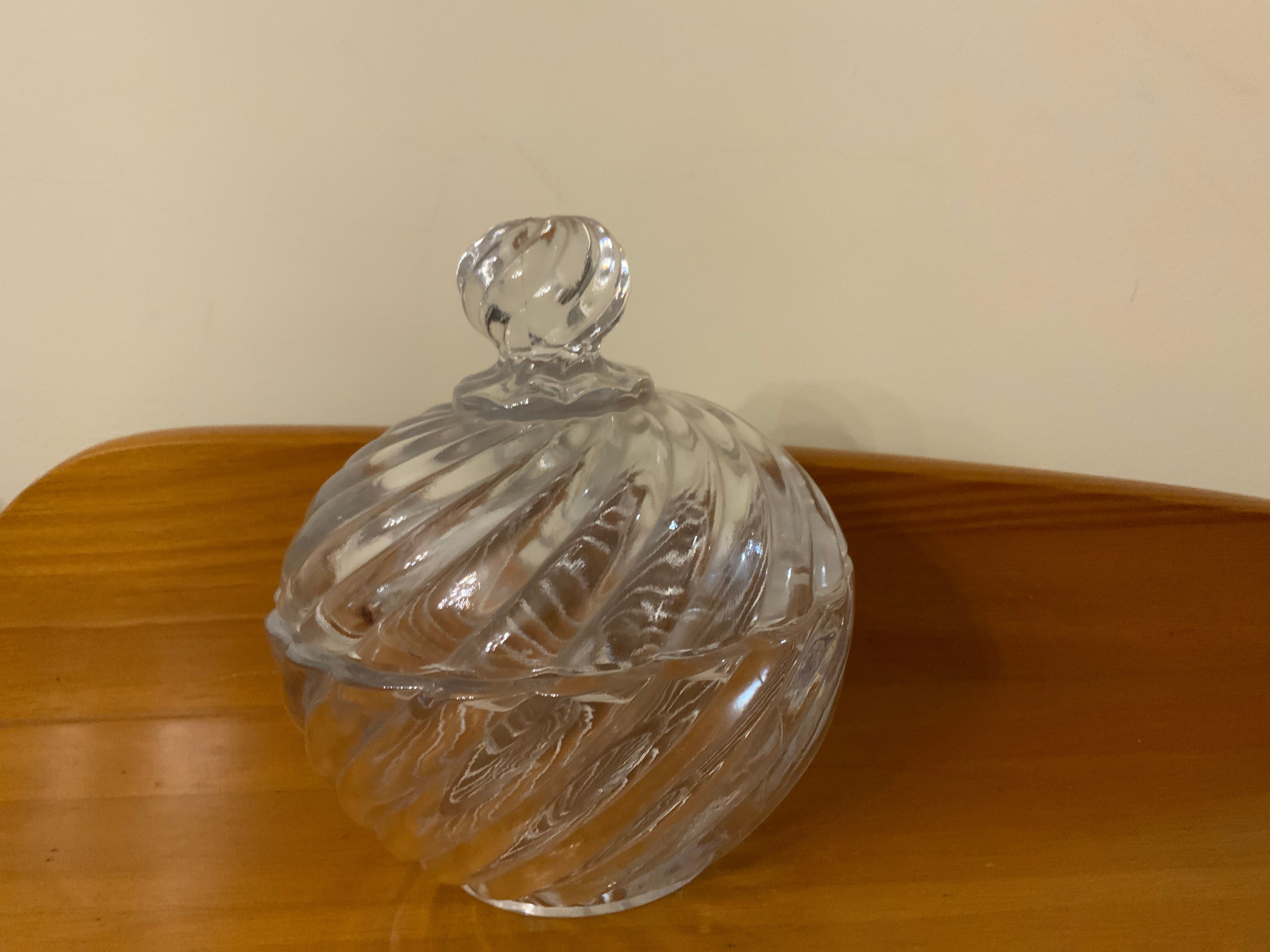 Baccarat crystal candy box