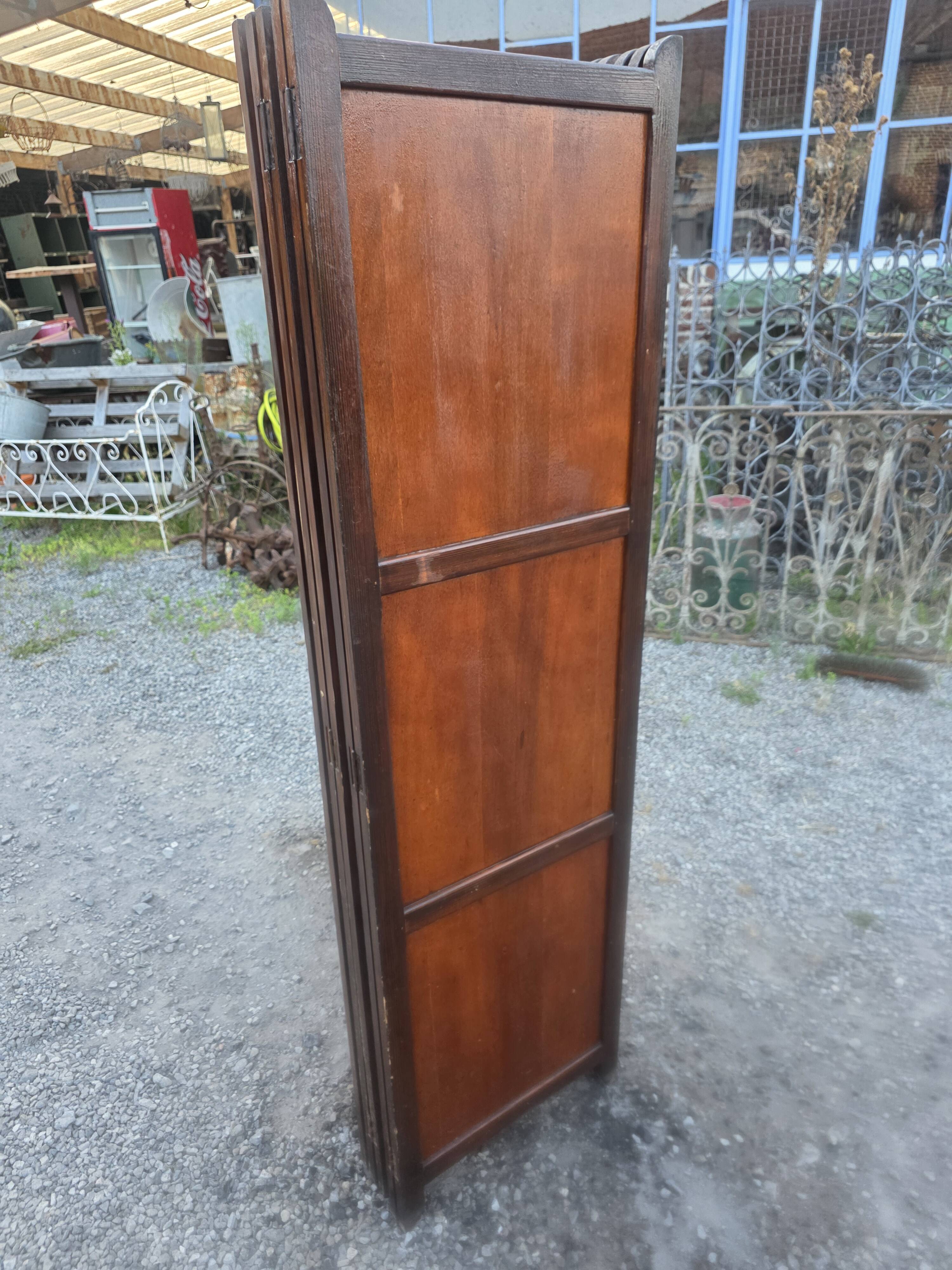 Paravent ancien 5 vantaux