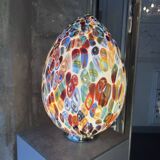 Table Lamp Modern Murano Glass Millefleurs Design Egg New