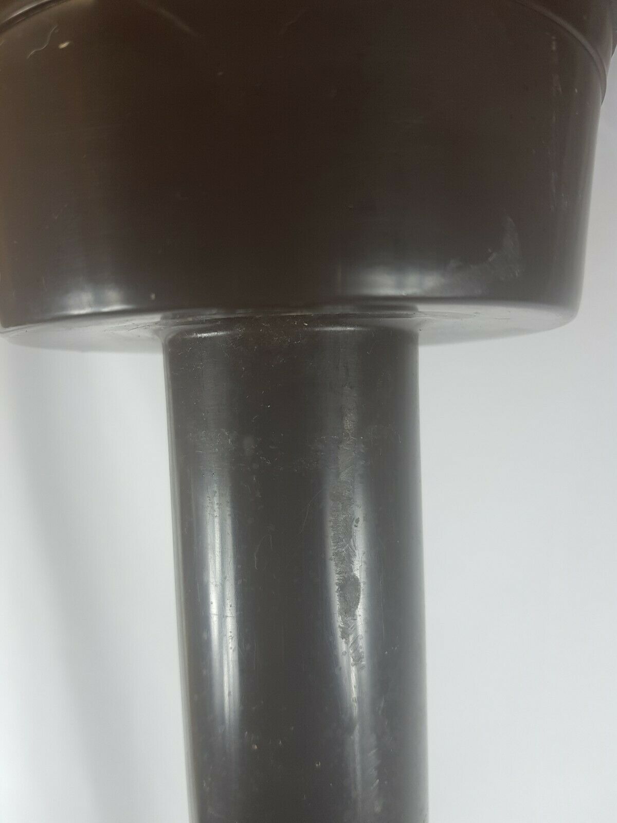 Porte-plantes, porte-pots en plastique marron design italien années 70