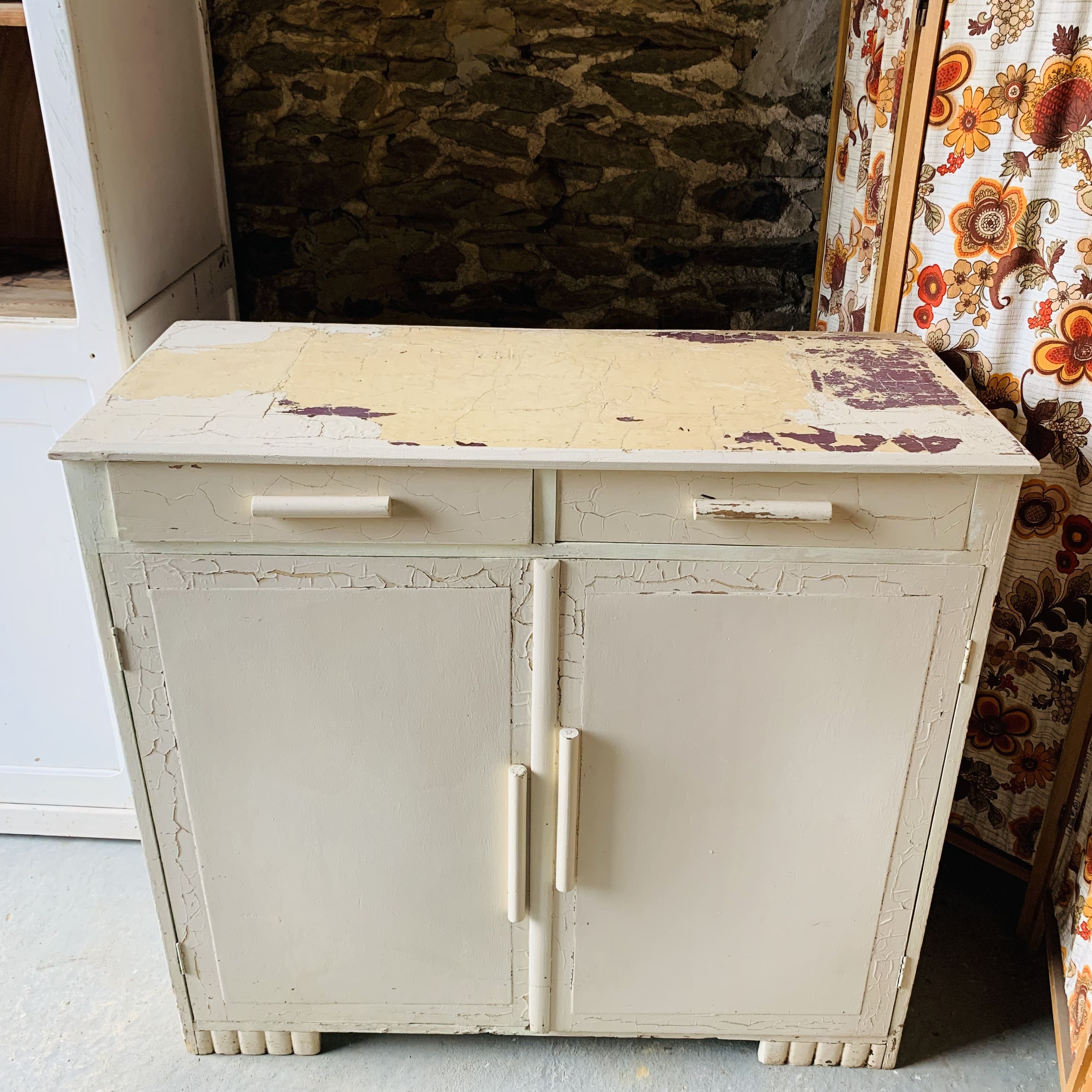 Buffet with elephant feet