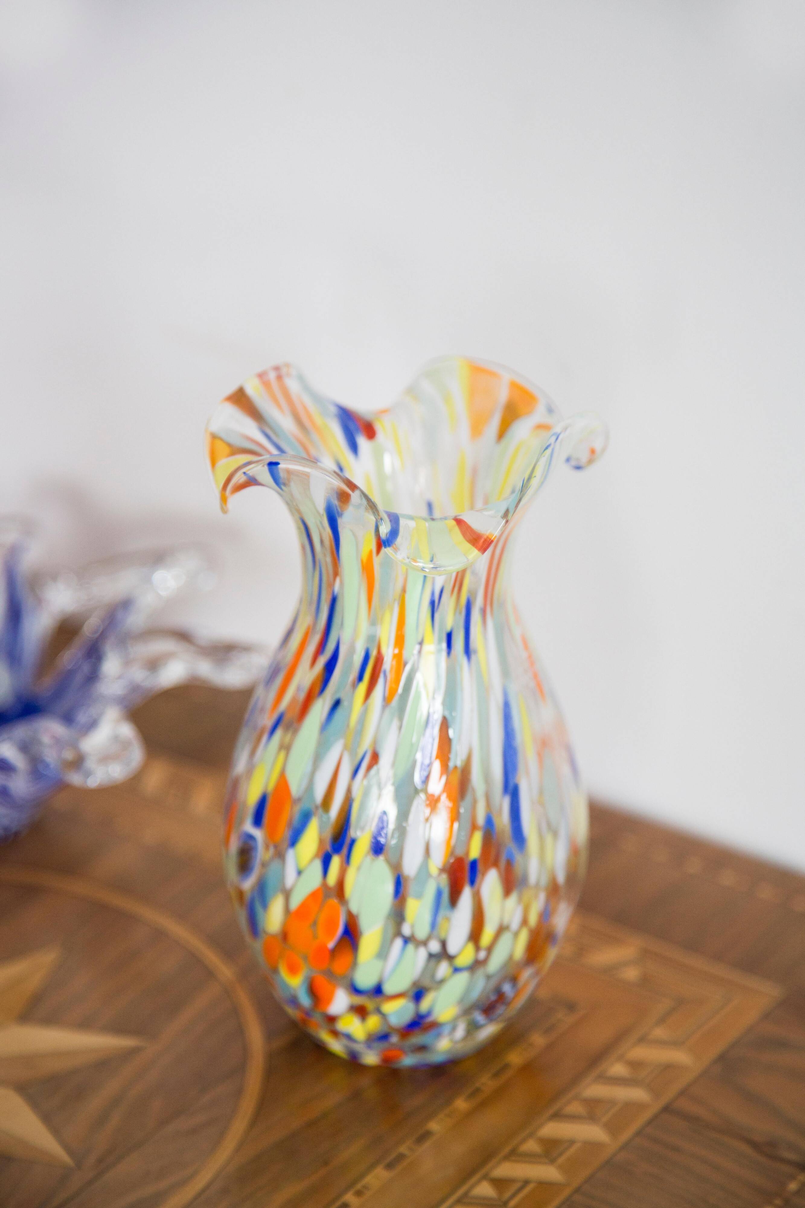 Small Vintage Murano Vase from the Mid-Century, Italy, 1960s