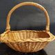 Vintage wicker basket 35 cm