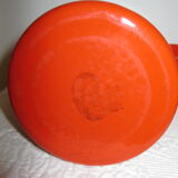 Red enamelled coffee pot