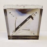 Vintage Murano wall lamp made by Mazzega, 1970s