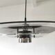 Large ufo suspension two trays design 70s/80s
