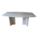 Table en travertin
