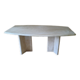 Table en travertin