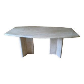 Travertine table