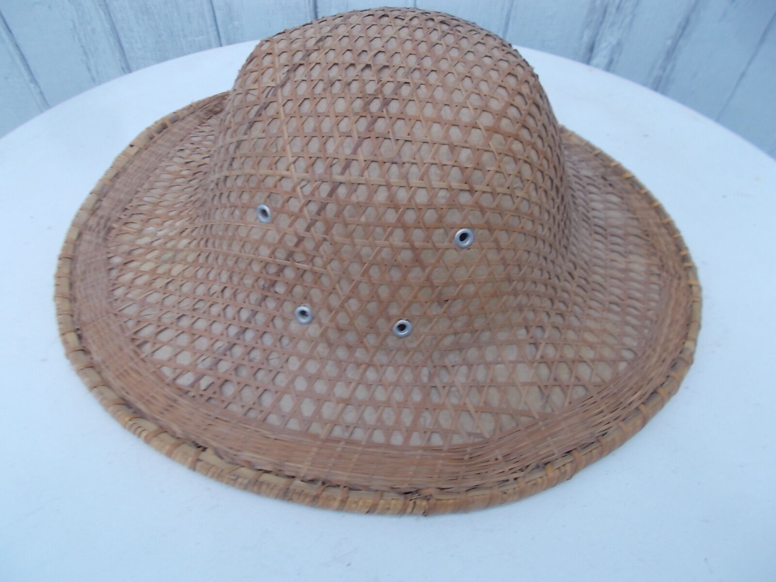 Colonial-style Asian straw hat