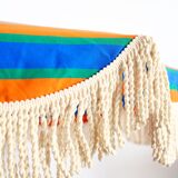 Vintage psychedelic orange umbrella