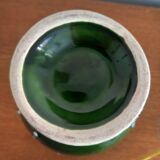 Magnificent Vintage Barbotine Jug – Relief Peach Decoration (H 18cm)