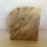 Asymmetrical marble ashtray emptier