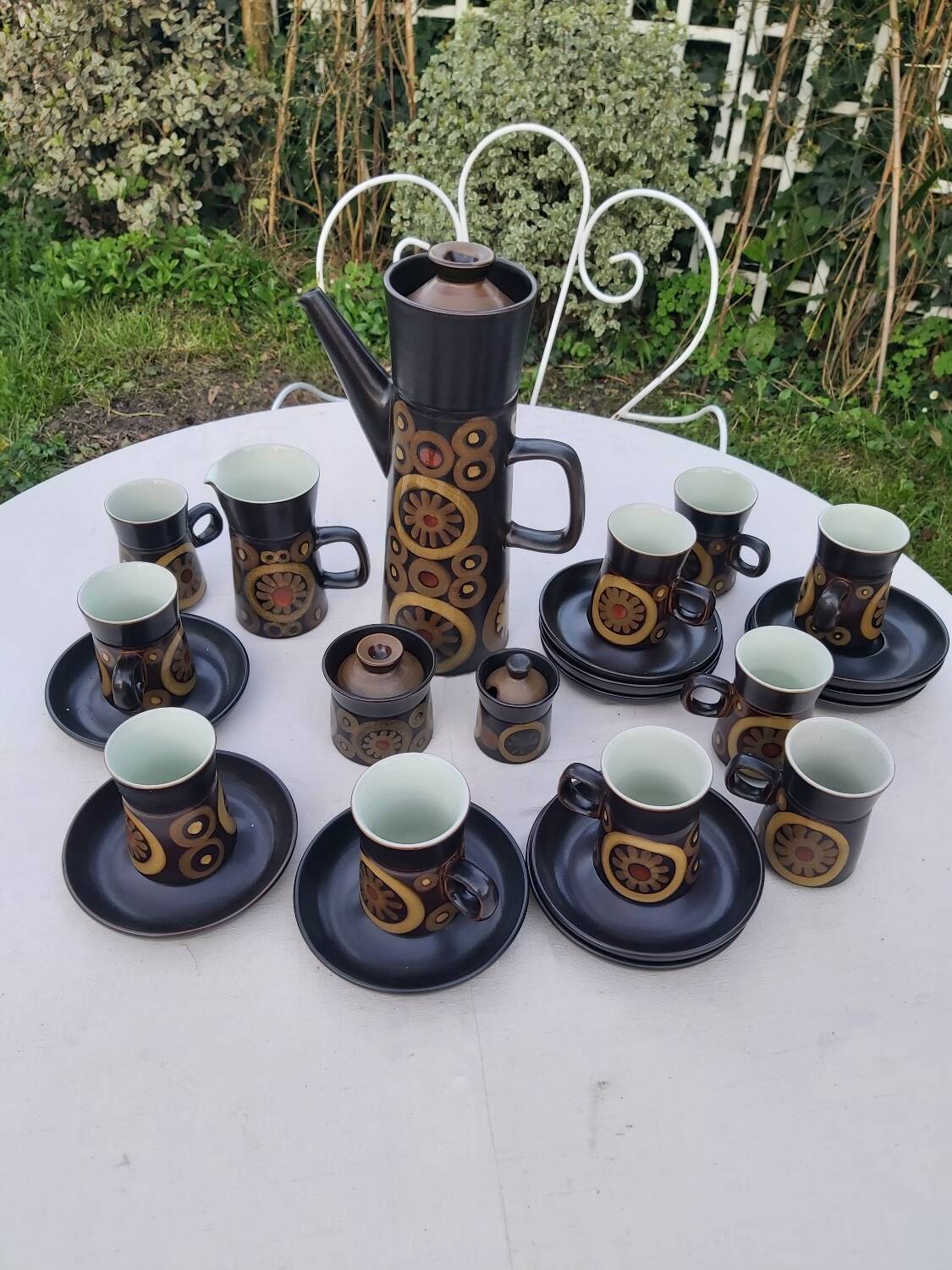 English coffee service DENBY