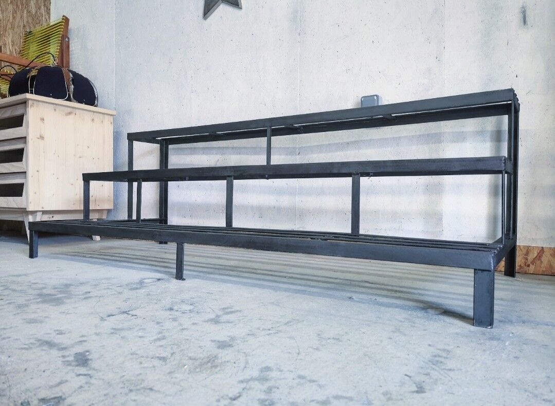 Metal shelf