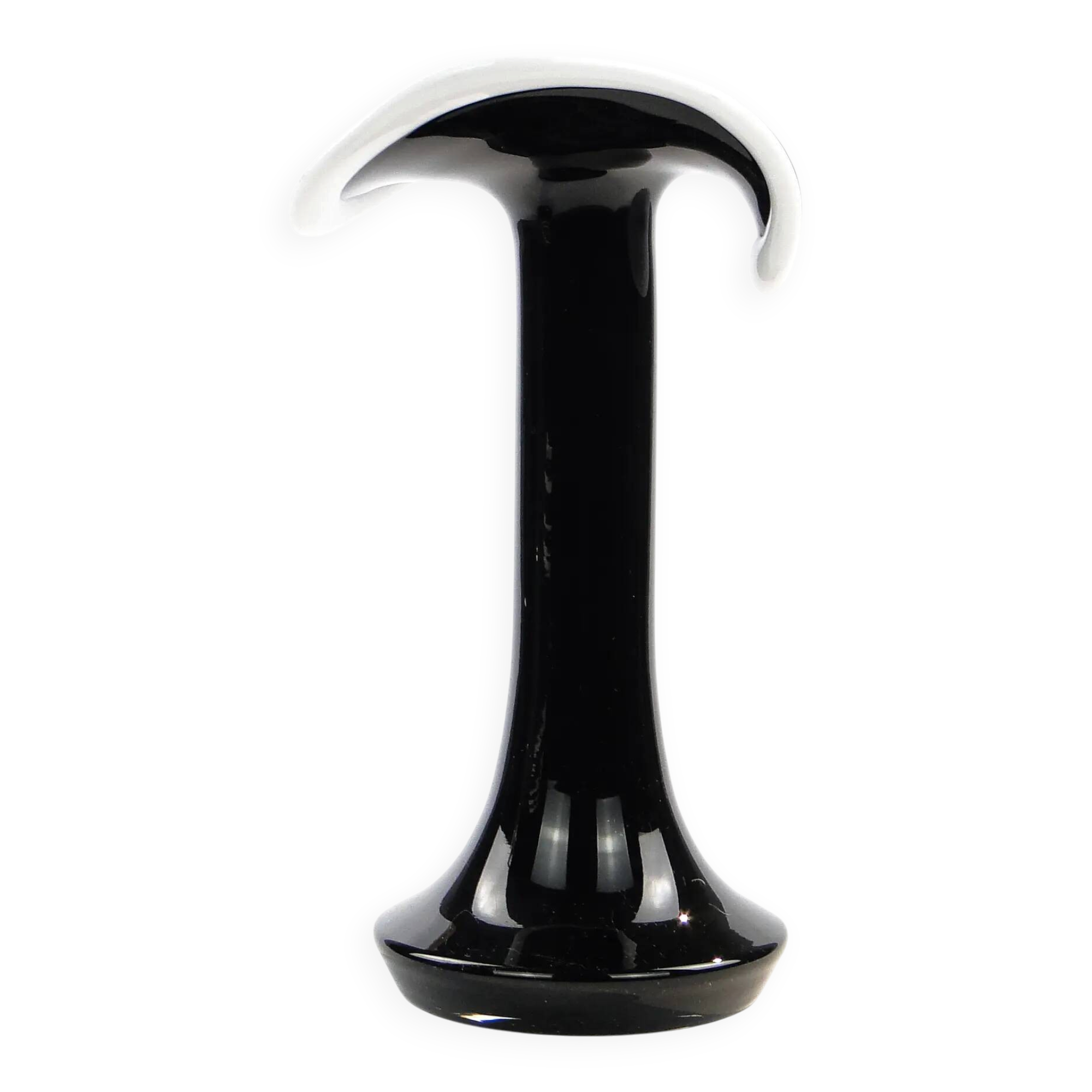 Modernist vase, glass, Poland, 1970s