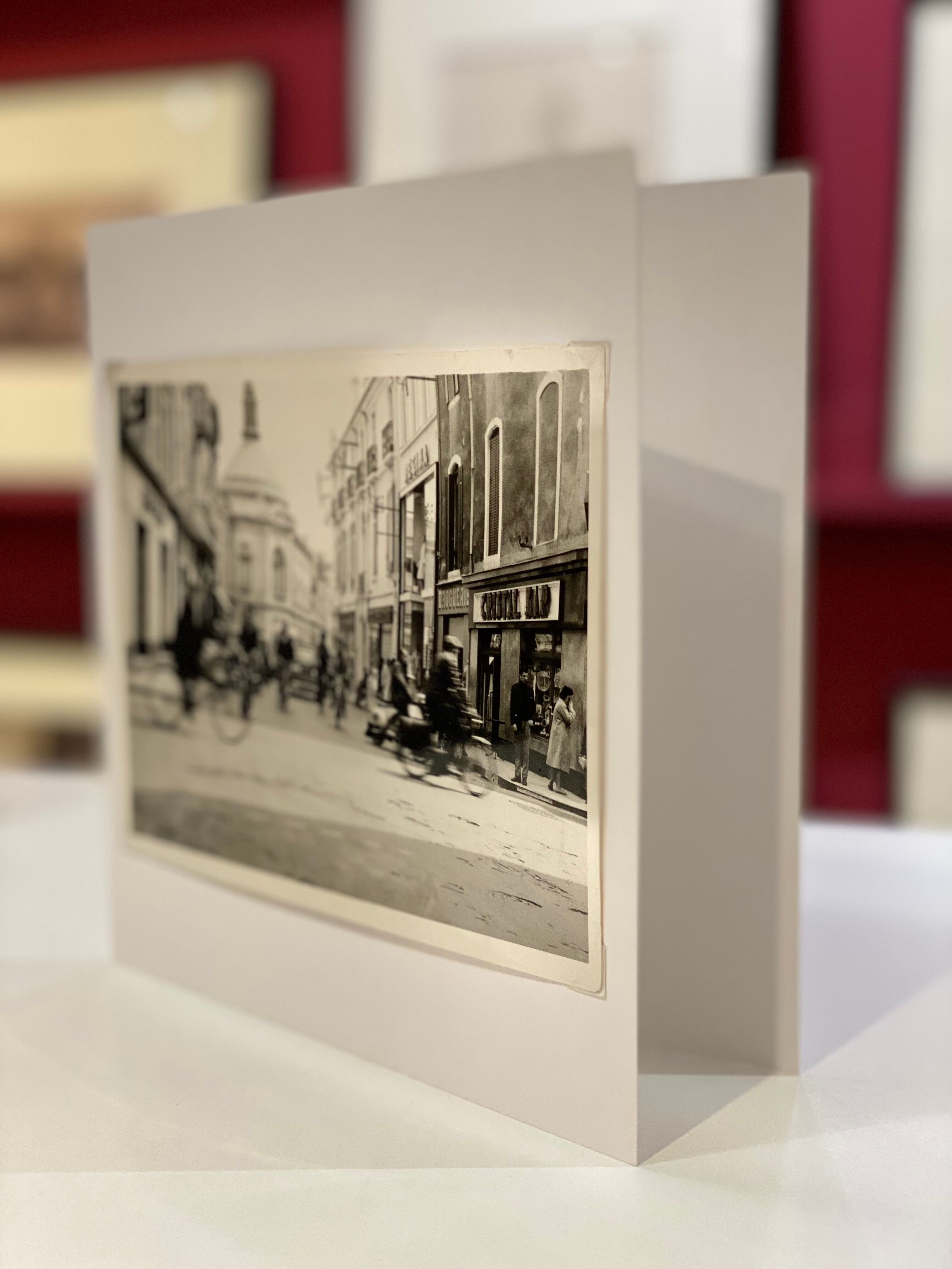 Original silver print - France - Street scene - Circa 1960 - Vintage silver print
