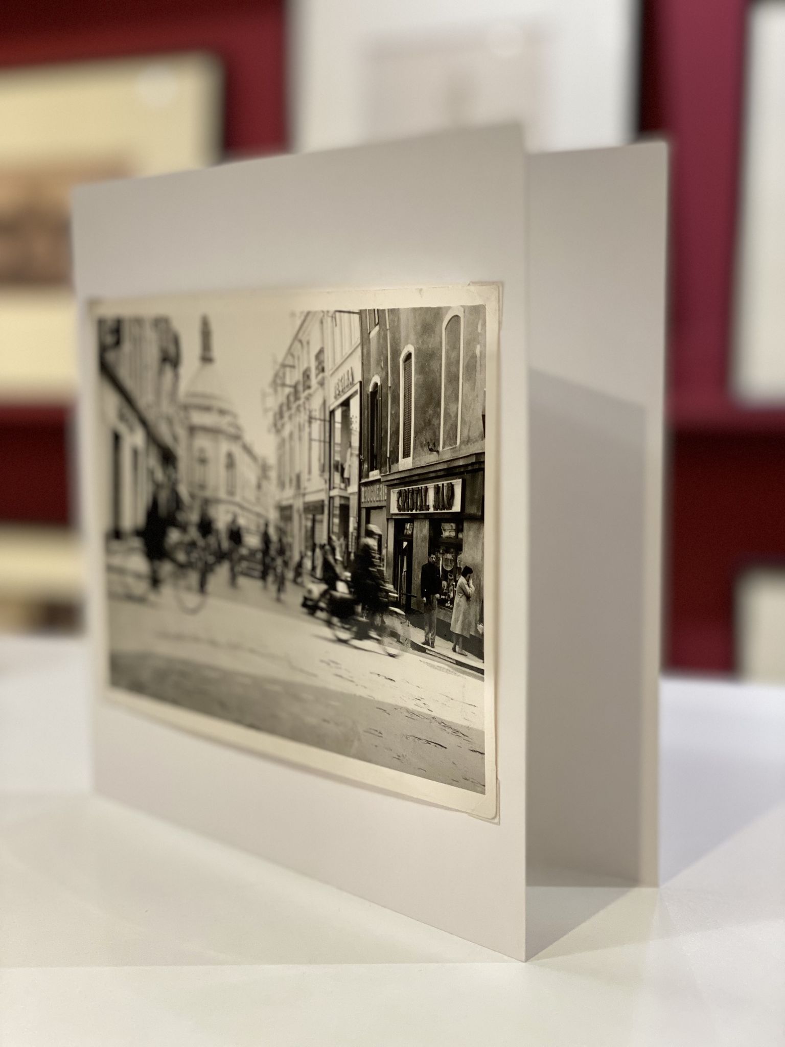 Original silver print - France - Street scene - Circa 1960 - Vintage silver print