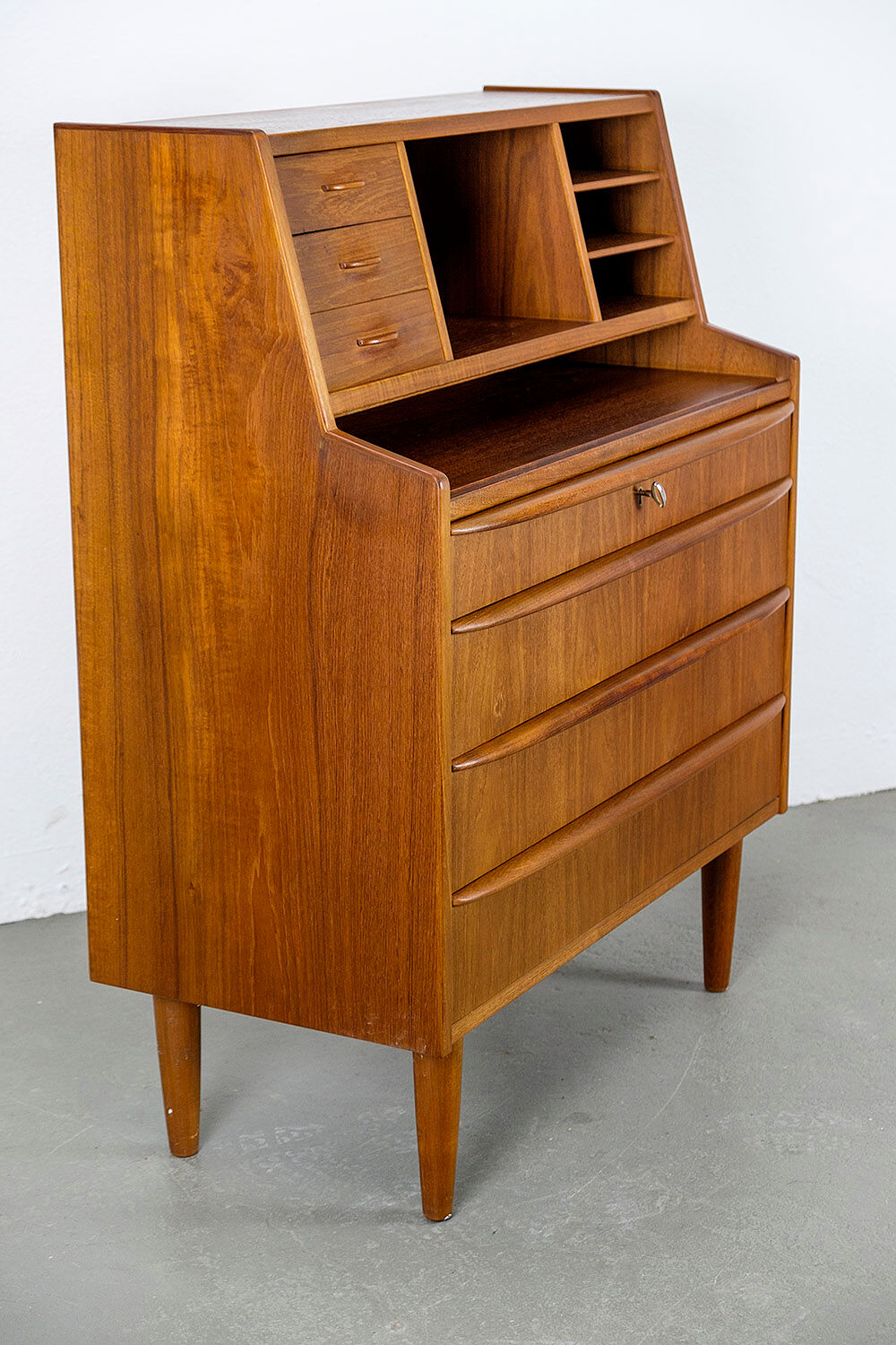 Teak Secretary by Christian Møller Möbelsnedkeri, 1960s