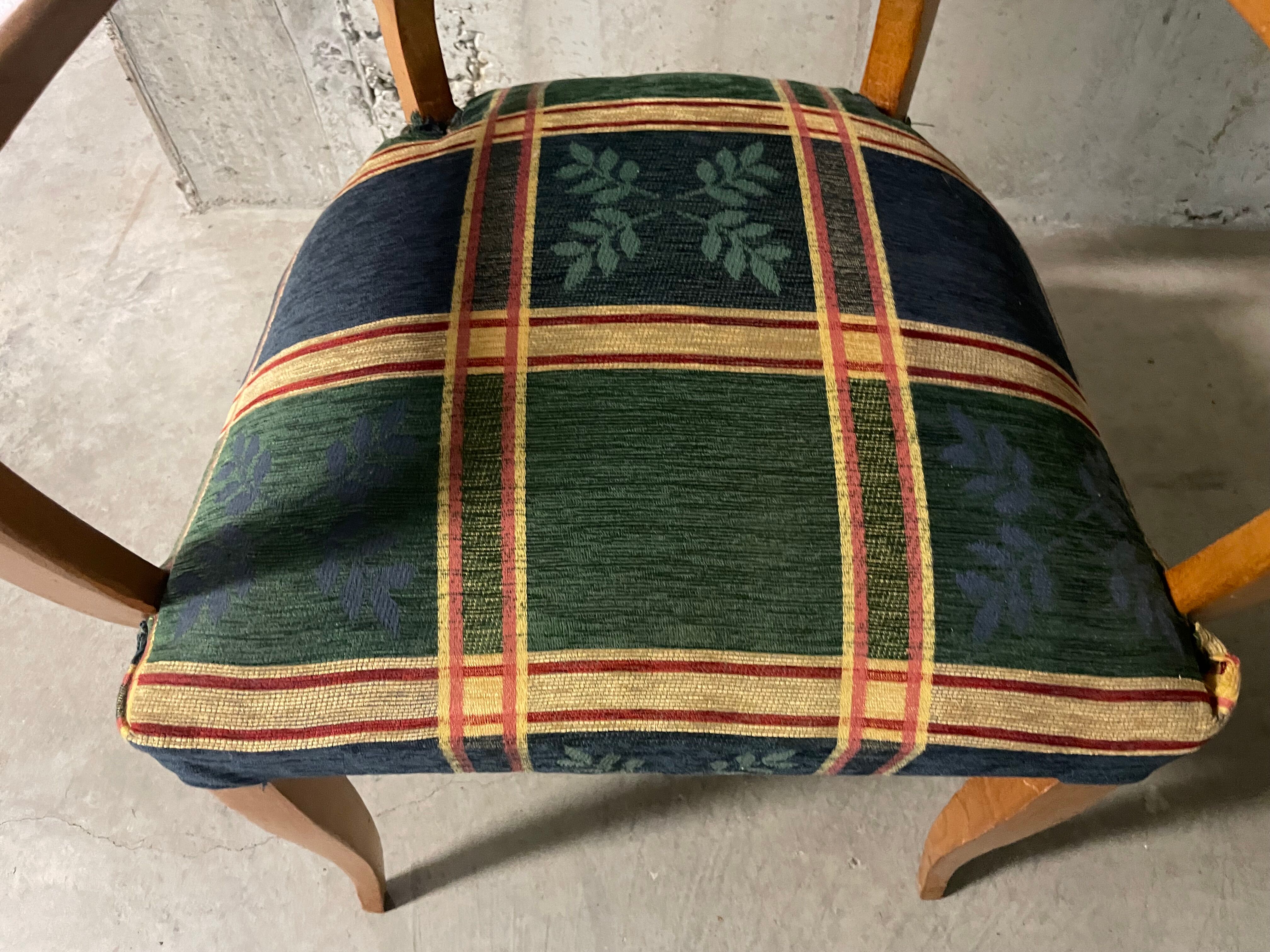 Fauteuil bridge années 50