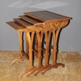 Nested Tables by Emile Gallé around 1900