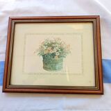 Country bouquet painting