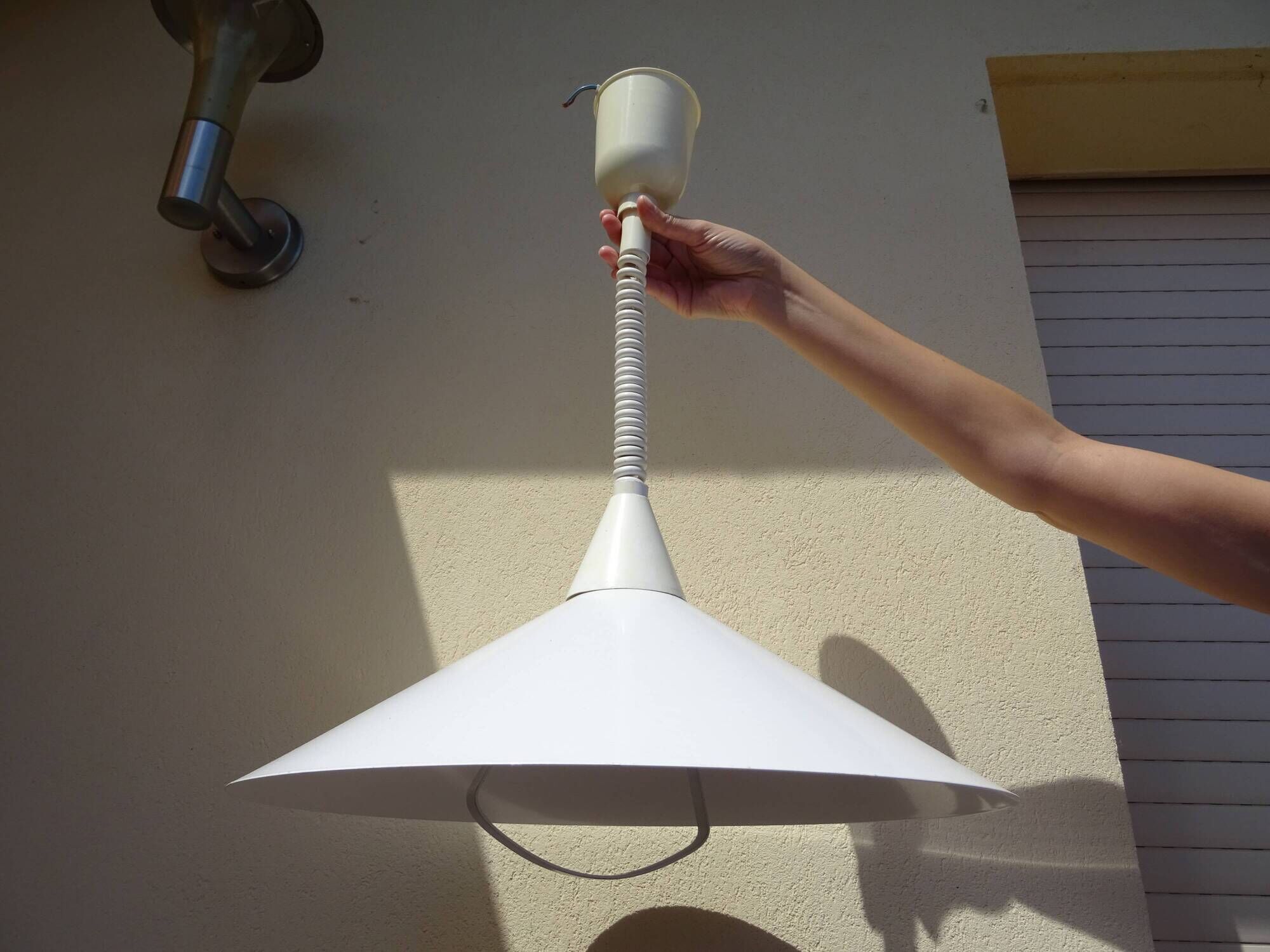 Pendant chandelier design Sacla Aredo Italy an 70/80