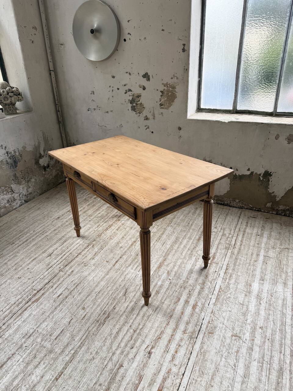 1950s pine desk