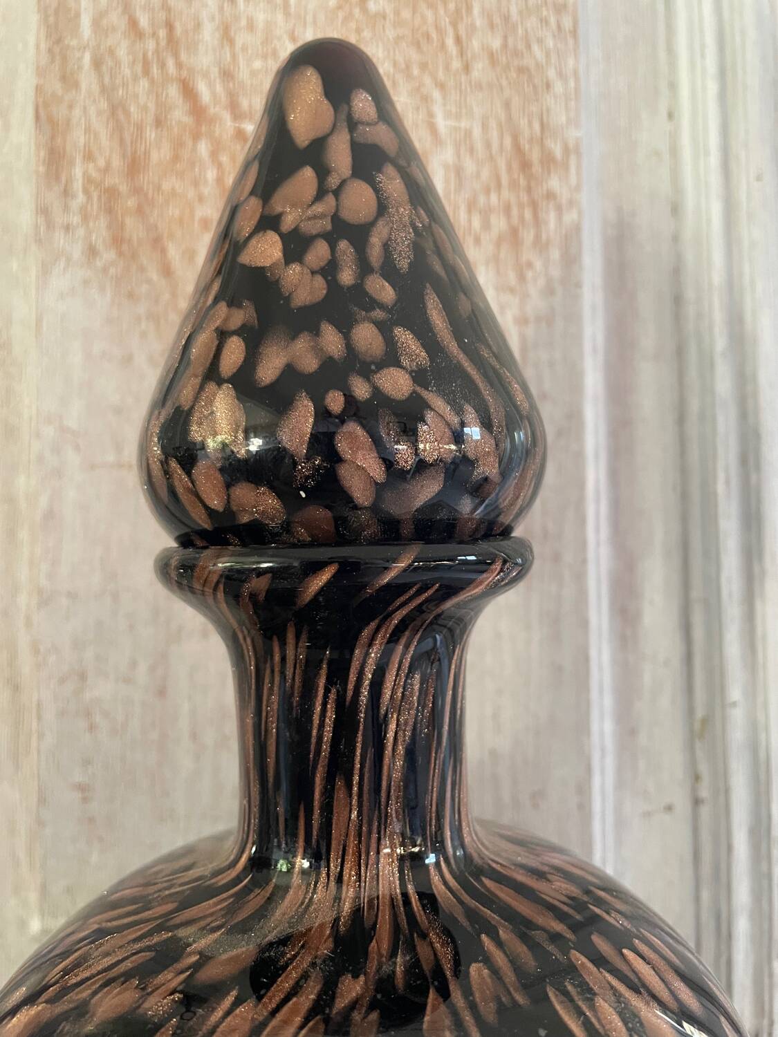 Carafe en verre de Murano vintage
