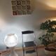 Lampe Holophane sur pied tulipe 1970